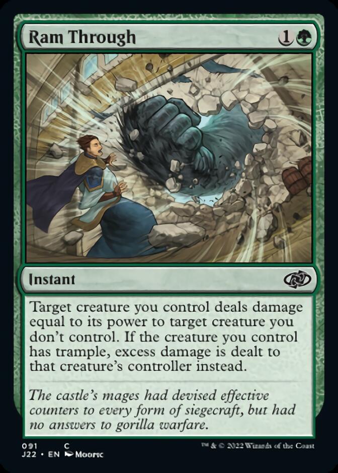 Ram Through [Jumpstart 2022] Magic: The Gathering