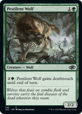 Pestilent Wolf [Jumpstart 2022] Magic: The Gathering