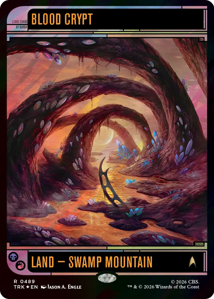 Blood Crypt (Surge Foil) [Star Trek] Magic: The Gathering
