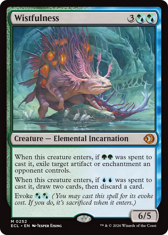 Wistfulness [Lorwyn Eclipsed] Magic: The Gathering