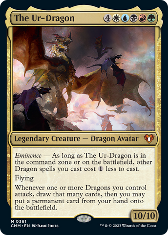 The Ur-Dragon [Commander Masters] Magic: The Gathering