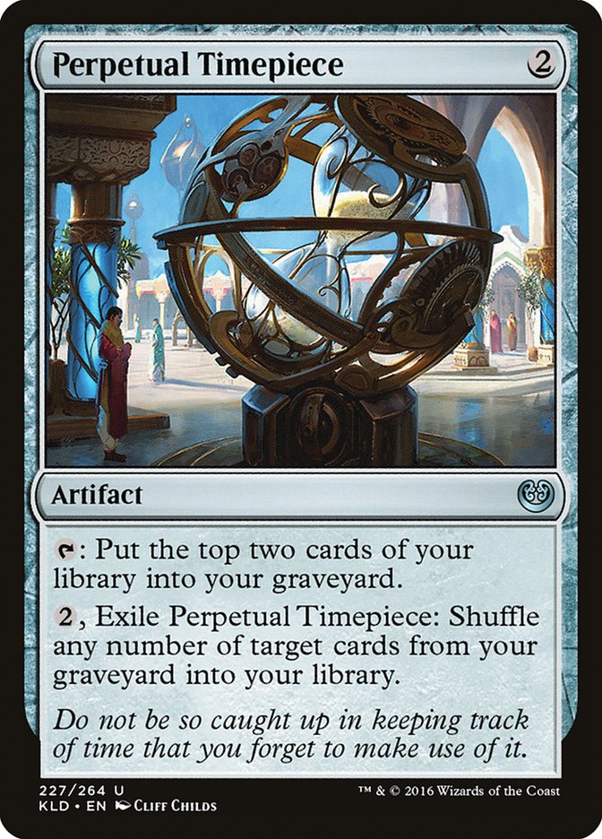 Perpetual Timepiece [Kaladesh] Magic: The Gathering