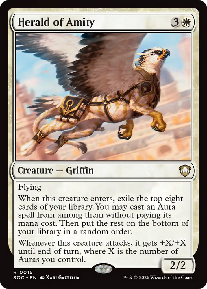 Herald of Amity [Secrets of Strixhaven Commander] Magic: The Gathering