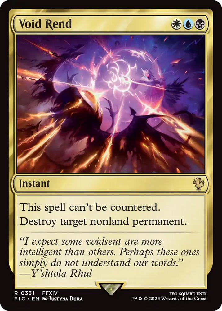 Void Rend [FINAL FANTASY Commander] Magic: The Gathering
