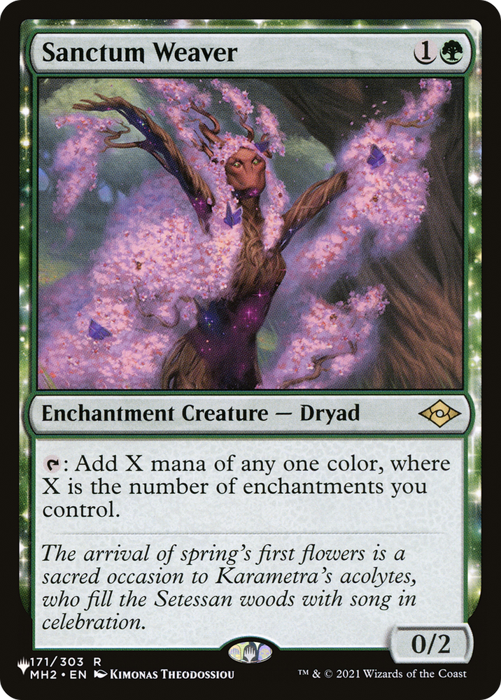 Sanctum Weaver [The List] Magic: The Gathering