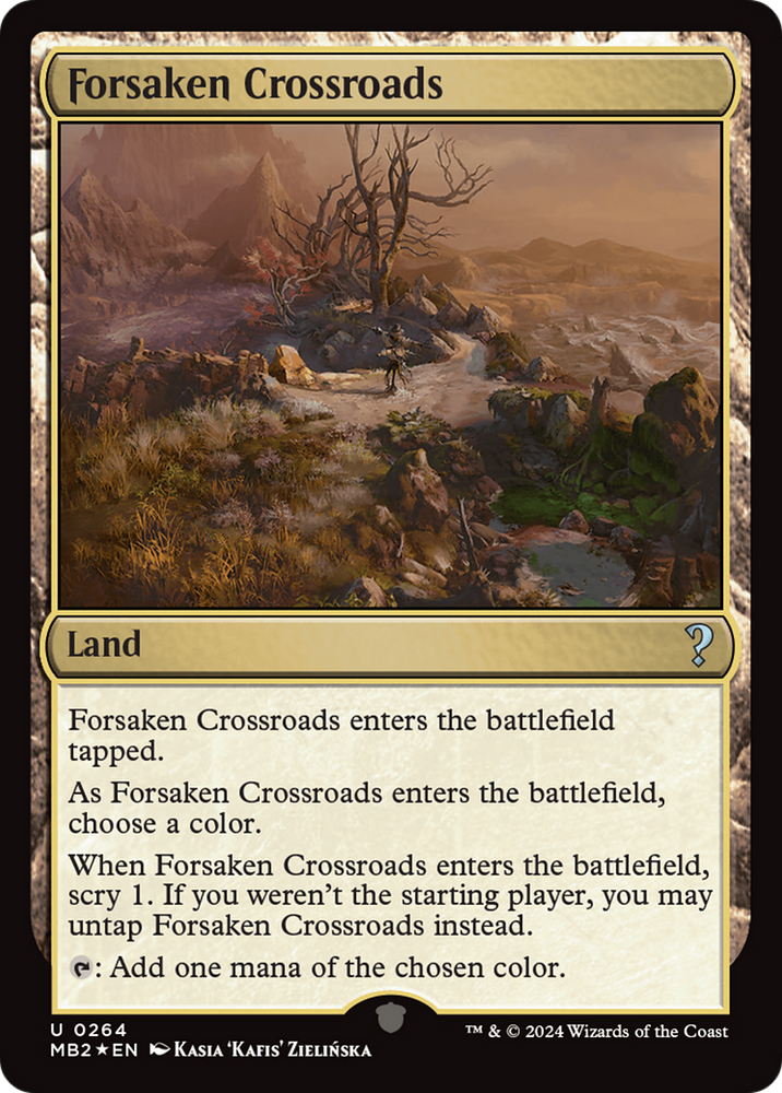 Forsaken Crossroads [Mystery Booster 2] Magic: The Gathering