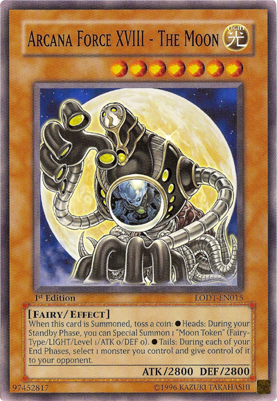 Arcana Force XVIII - The Moon [LODT-EN015] Common Yu-Gi-Oh!