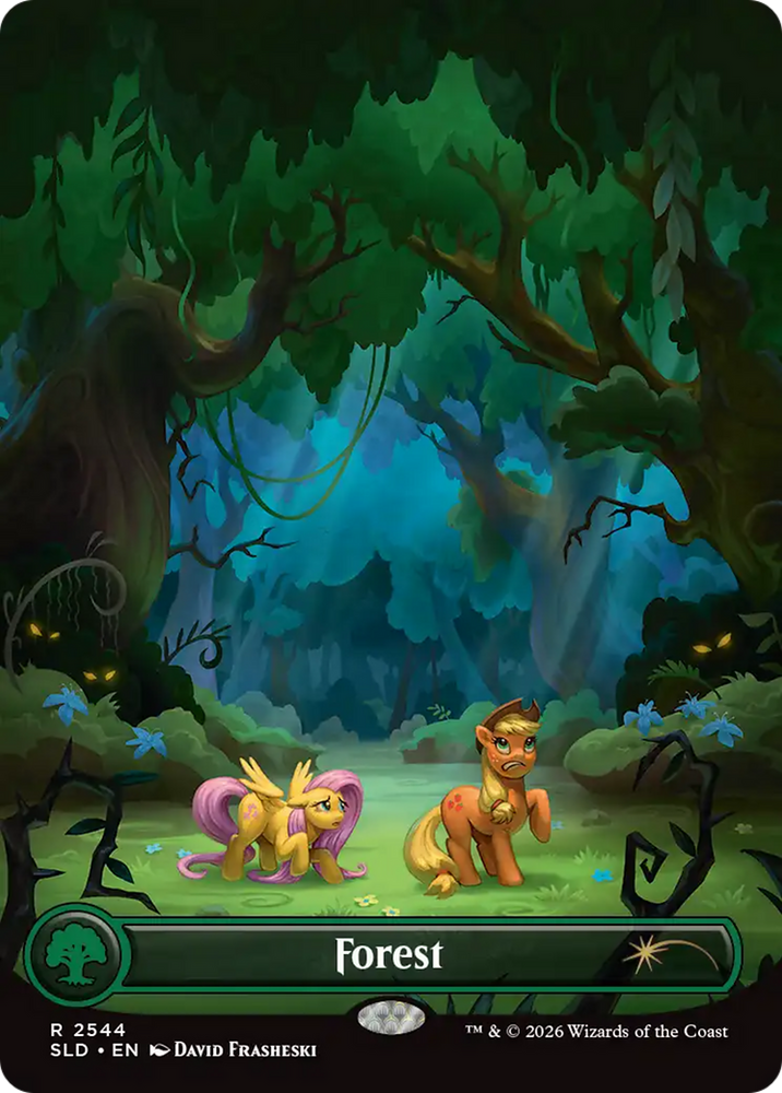Forest (2544) [Secret Lair Drop Series] Magic: The Gathering