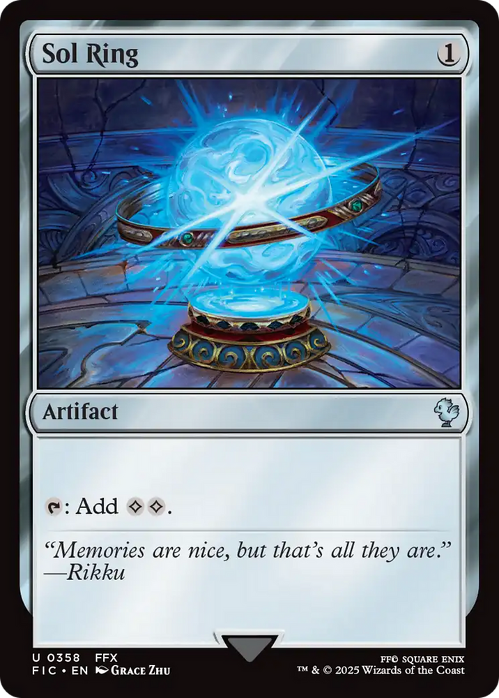 Sol Ring (0358) [FINAL FANTASY Commander] Magic: The Gathering