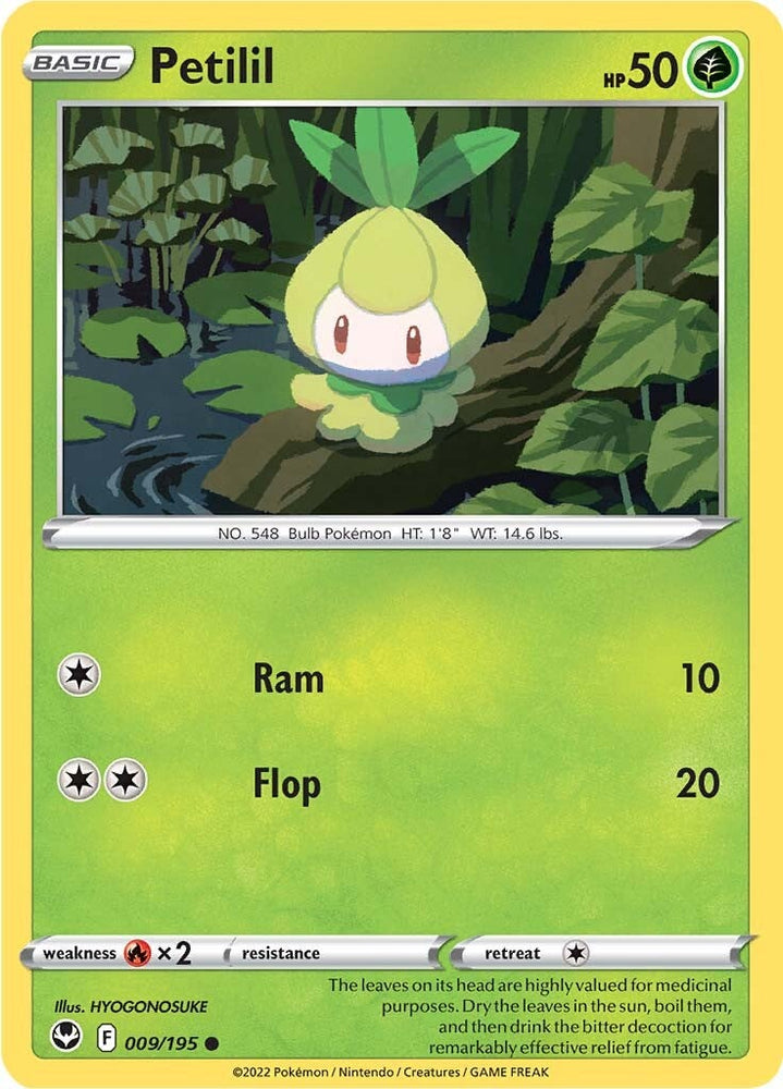 Petilil (009/195) [Sword & Shield: Silver Tempest] Pokémon