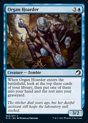 Organ Hoarder [Innistrad: Midnight Hunt] Magic: The Gathering