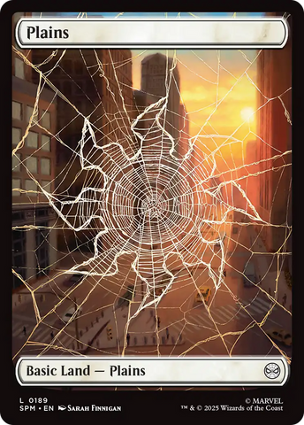 Plains (0189) [Marvel's Spider-Man] Magic: The Gathering