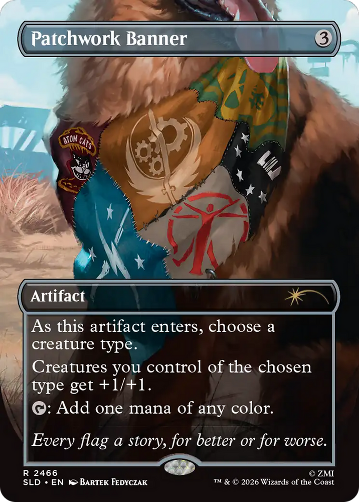 Patchwork Banner [Secret Lair Drop Series] Magic: The Gathering