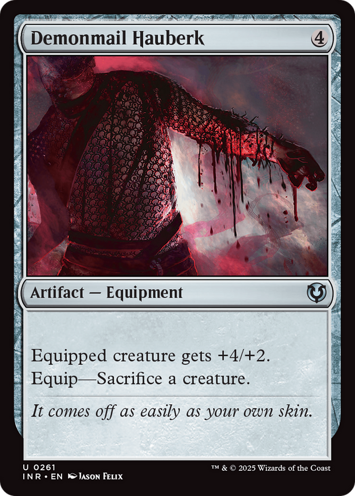 Demonmail Hauberk [Innistrad Remastered] Magic: The Gathering
