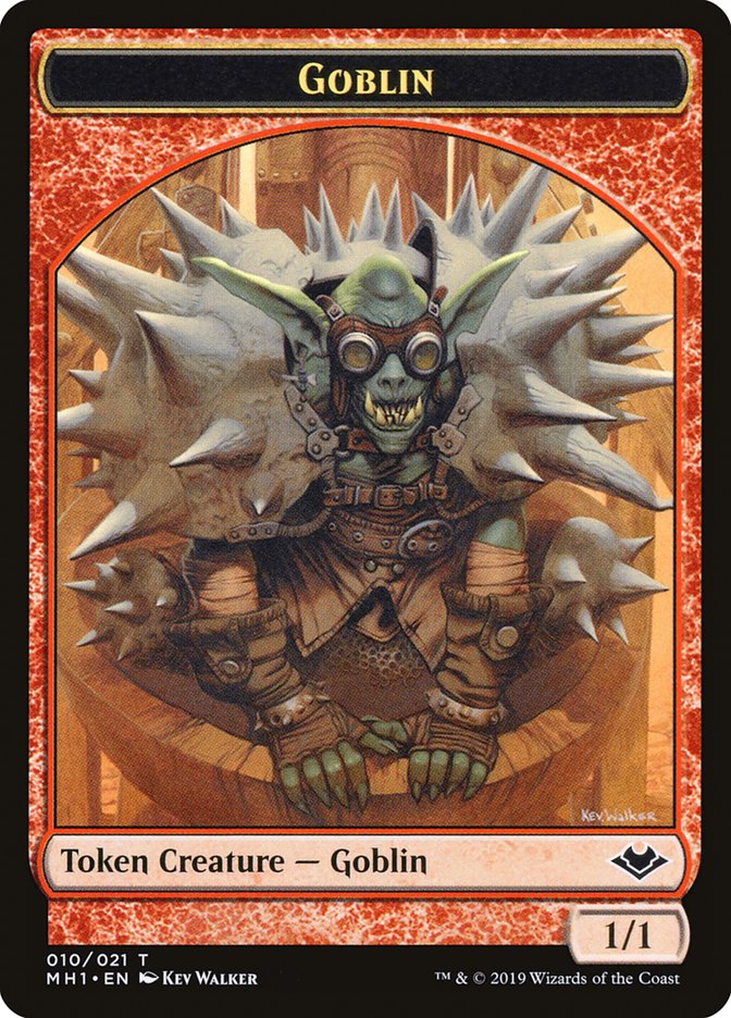 Elemental (009) // Goblin Double-Sided Token [Modern Horizons Tokens] Magic: The Gathering