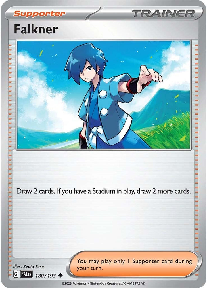 Falkner (180/193) [Scarlet & Violet: Paldea Evolved] Pokémon