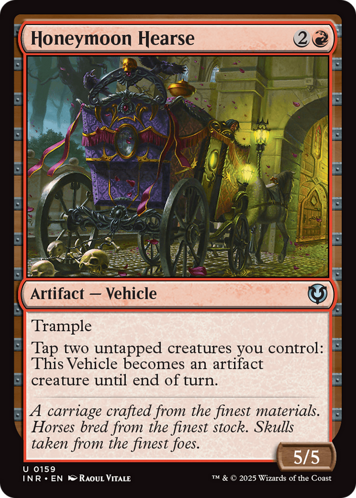 Honeymoon Hearse [Innistrad Remastered] Magic: The Gathering