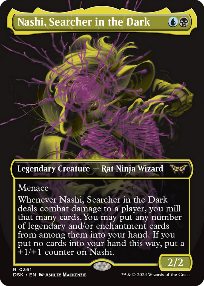 Nashi, Searcher in the Dark (Showcase) [Duskmourn: House of Horror] Magic: The Gathering