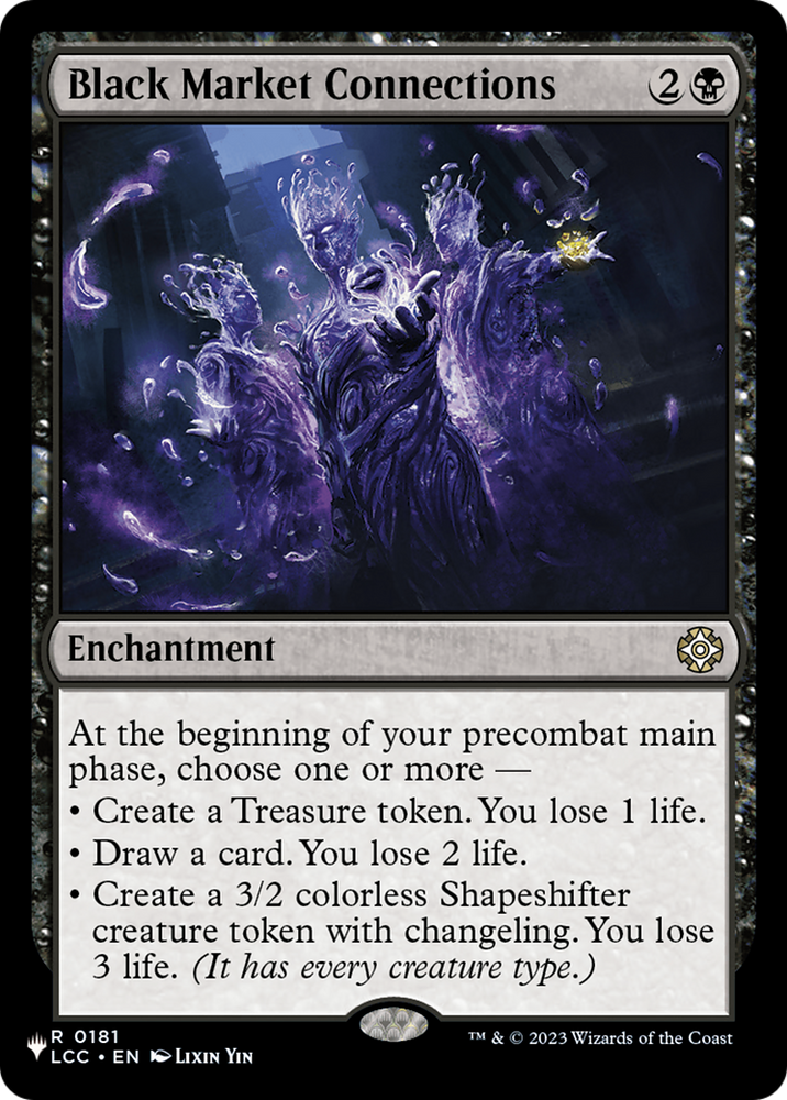 Black Market Connections [The List] Magic: The Gathering