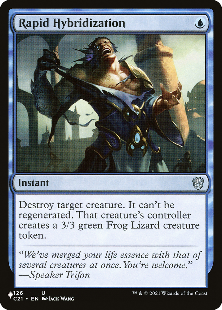 Rapid Hybridization [The List] Magic: The Gathering