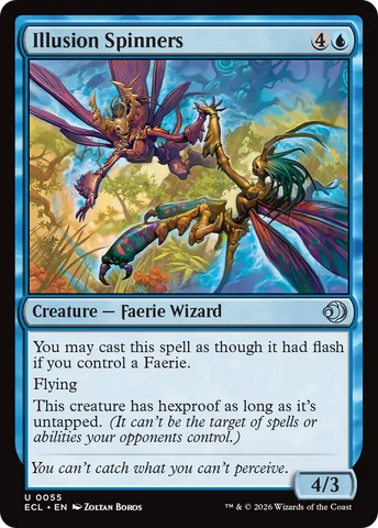 Illusion Spinners [Lorwyn Eclipsed] Magic: The Gathering