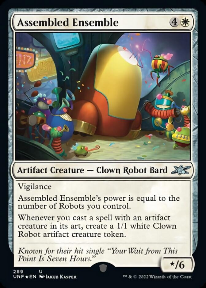 Assembled Ensemble (Galaxy Foil) [Unfinity] Magic: The Gathering