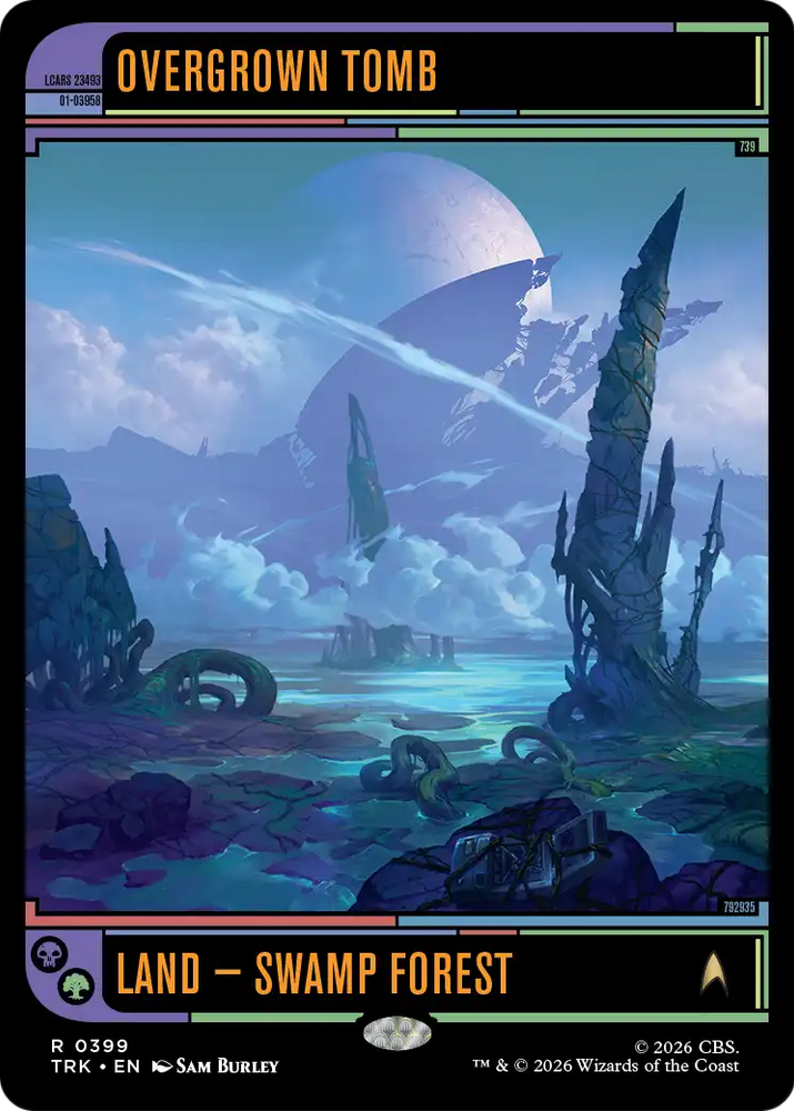 Overgrown Tomb [Star Trek] Magic: The Gathering