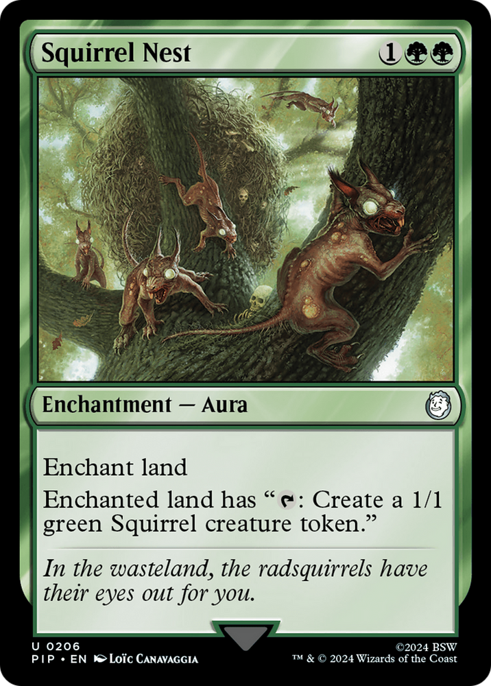 Squirrel Nest [Fallout] Magic: The Gathering