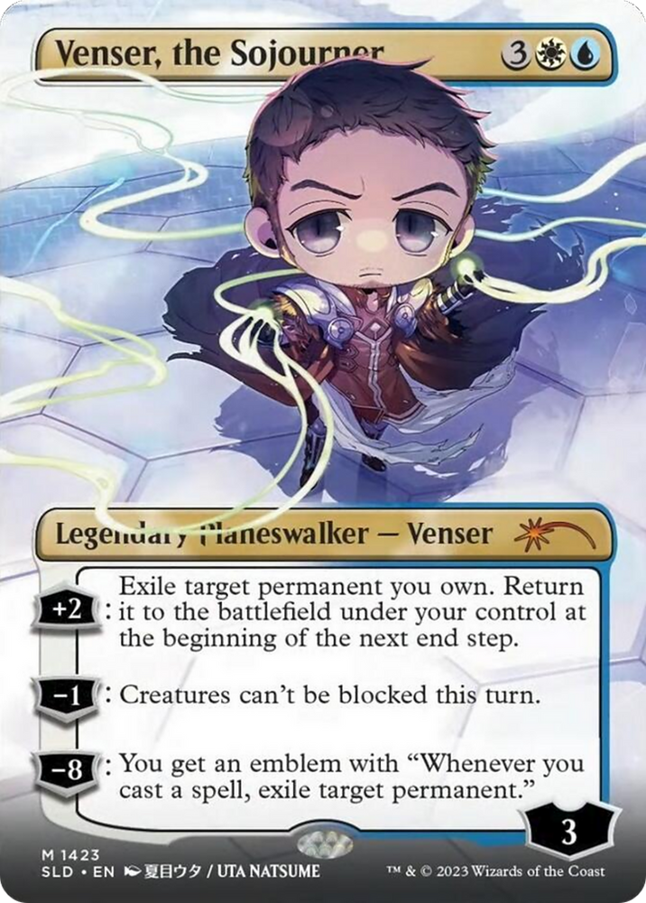 Venser, the Sojourner (Rainbow Foil) [Secret Lair Drop Series] Magic: The Gathering