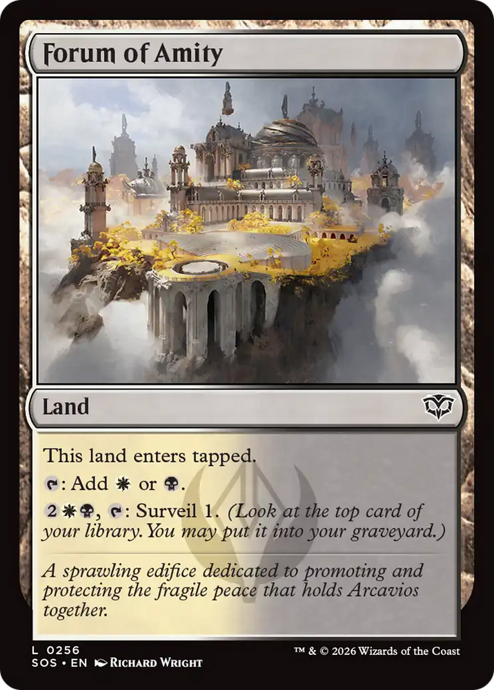 Forum of Amity [Secrets of Strixhaven] Magic: The Gathering