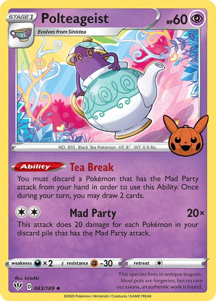 Polteageist (083/189) [Trick or Trade] Pokémon