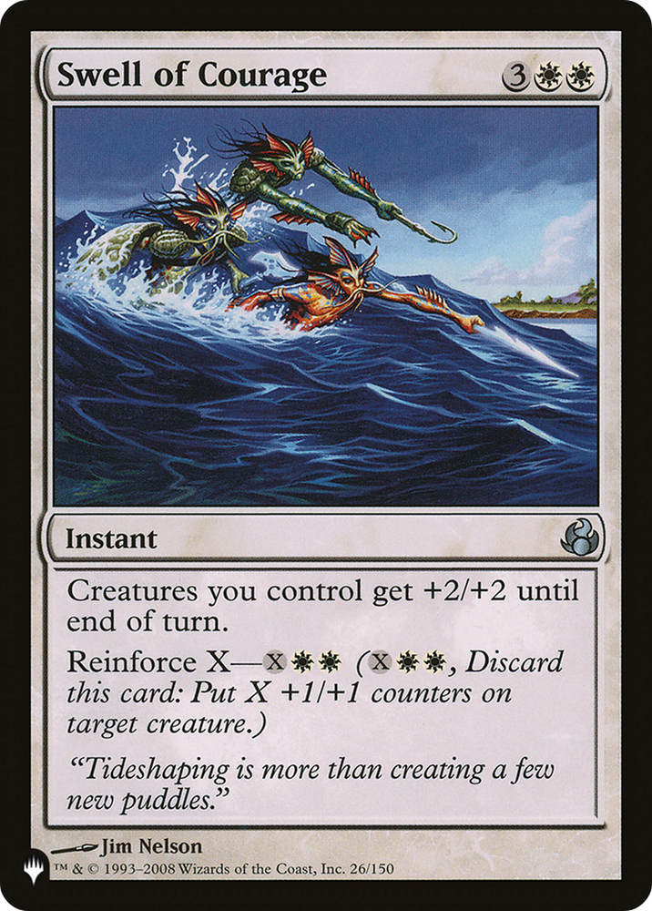 Swell of Courage [The List] Magic: The Gathering