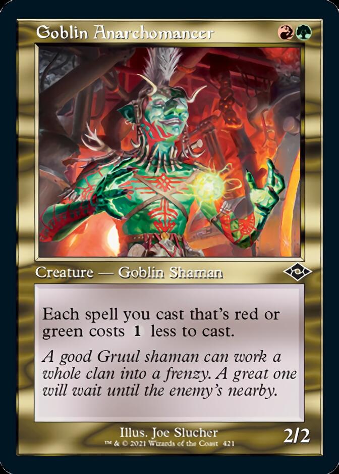 Goblin Anarchomancer (Retro) [Modern Horizons 2] Magic: The Gathering