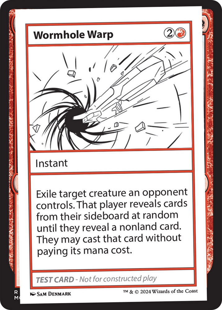 Wormhole Warp [Mystery Booster 2 Playtest Cards] Magic: The Gathering