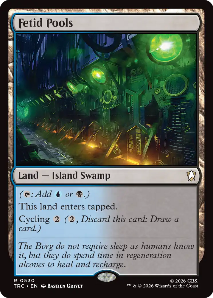 Fetid Pools (Surge Foil) [Star Trek Commander] Magic: The Gathering