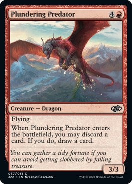 Plundering Predator [Jumpstart 2022] Magic: The Gathering