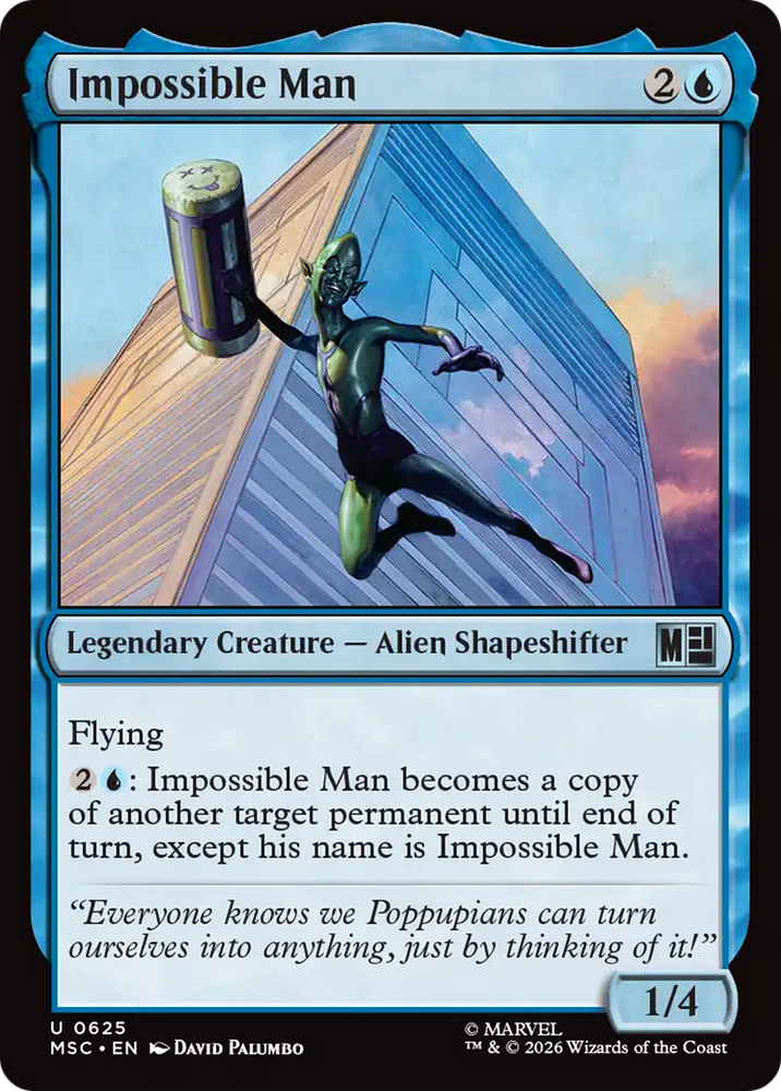 Impossible Man [Marvel Super Heroes Commander] Magic: The Gathering