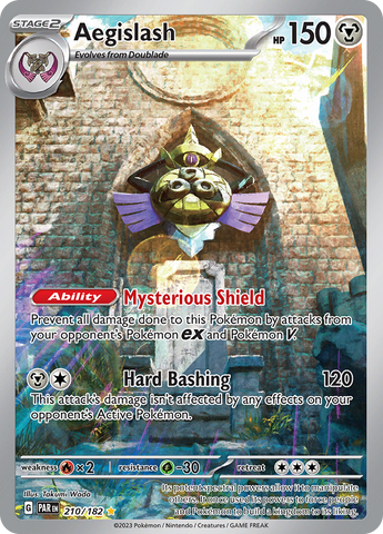 Aegislash (210/182) [Scarlet & Violet: Paradox Rift] Pokémon