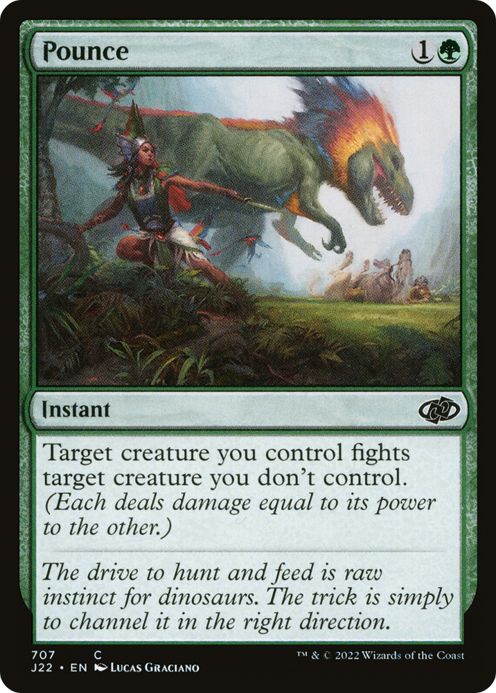 Pounce [Jumpstart 2022] Magic: The Gathering