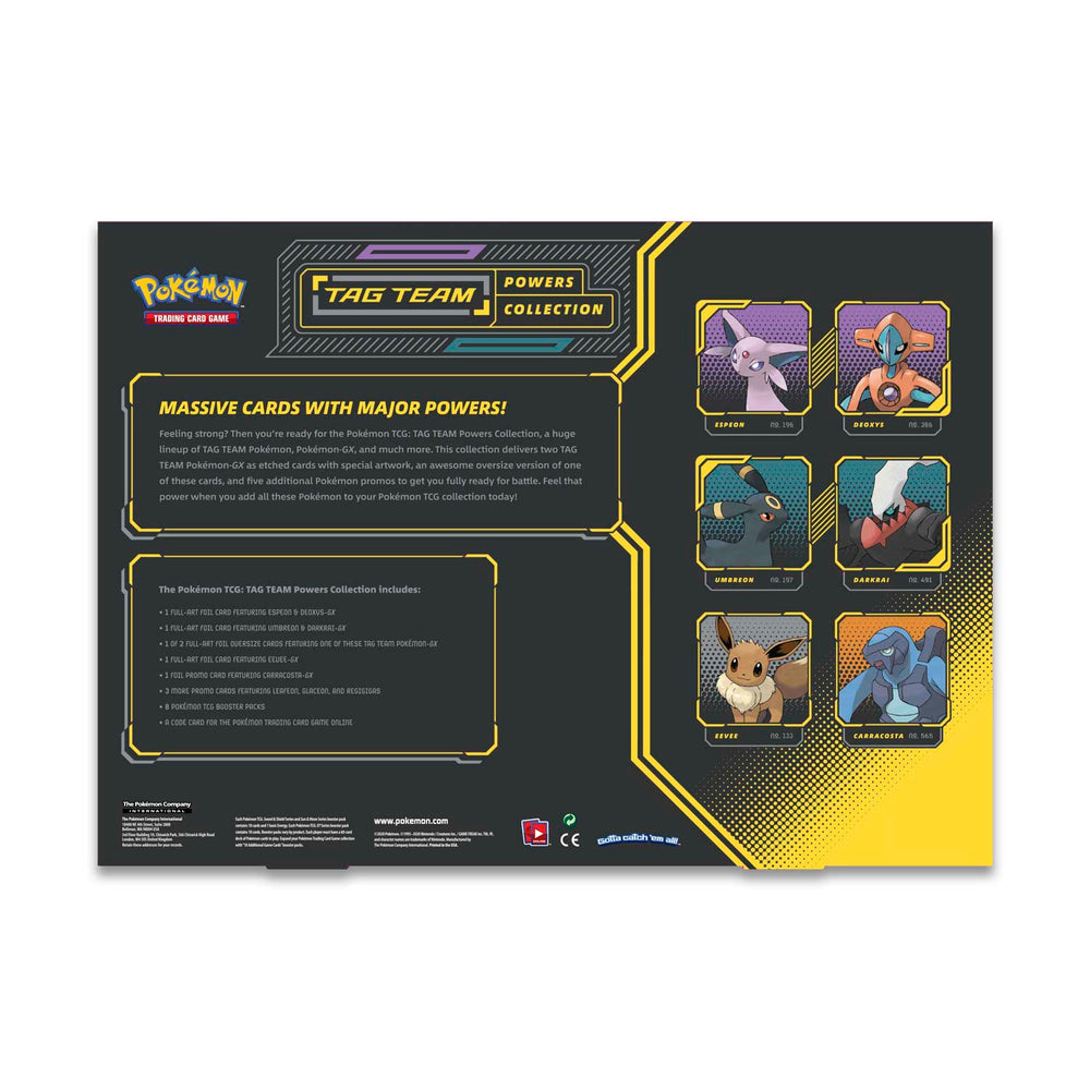 Tag Team Powers Collection (Espeon & Deoxys GX) Pokémon