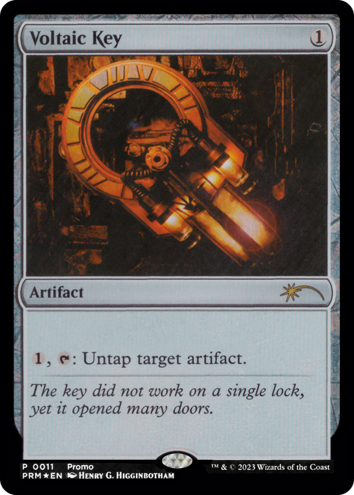 Voltaic Key (Graphic Novel Insert) [Media Promos] Magic: The Gathering