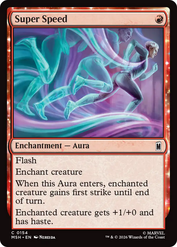 Super Speed [Marvel Super Heroes] Magic: The Gathering