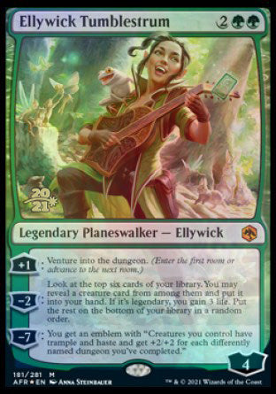 Ellywick Tumblestrum [Dungeons & Dragons: Adventures in the Forgotten Realms Prerelease Promos] Magic: The Gathering