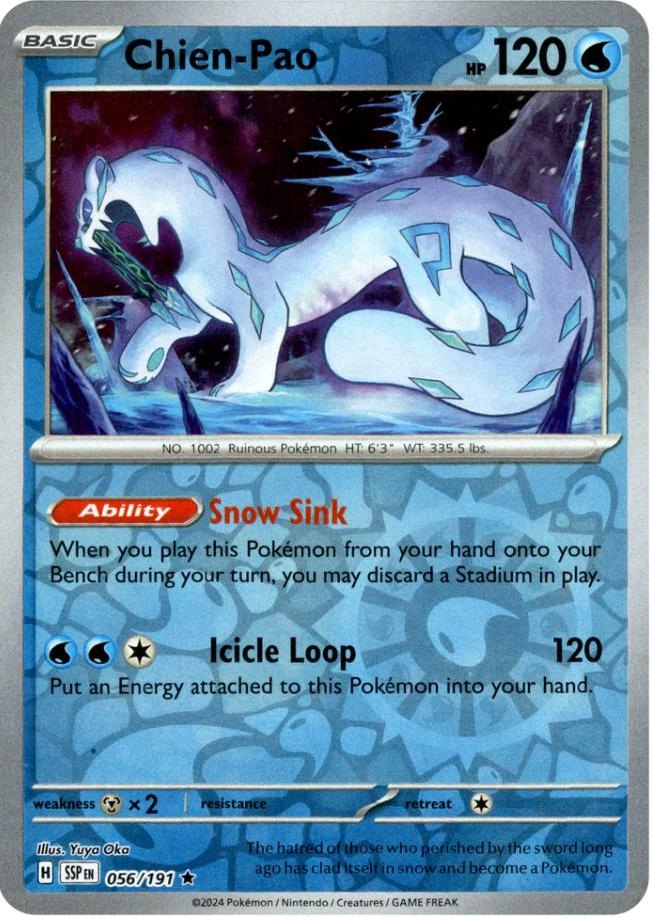 Chien-Pao (056/191) [Scarlet & Violet: Surging Sparks] Pokémon