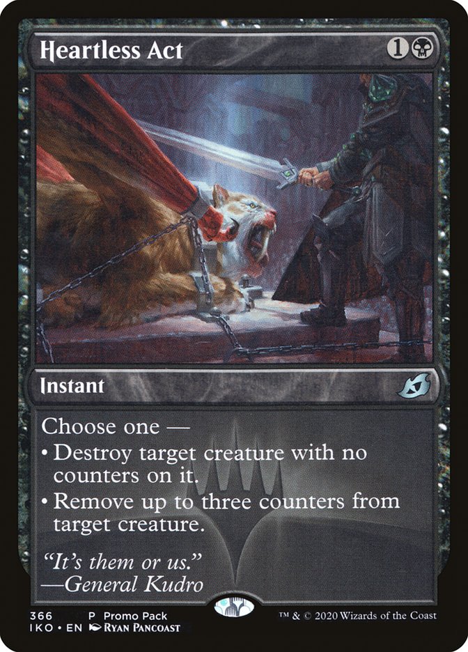 Heartless Act (Promo Pack) [Ikoria: Lair of Behemoths Promos] Magic: The Gathering