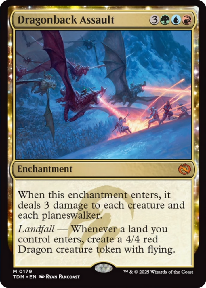 Dragonback Assault [Tarkir: Dragonstorm] Magic: The Gathering
