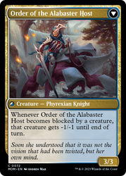 Order of the Mirror // Order of the Alabaster Host [March of the Machine] Magic: The Gathering