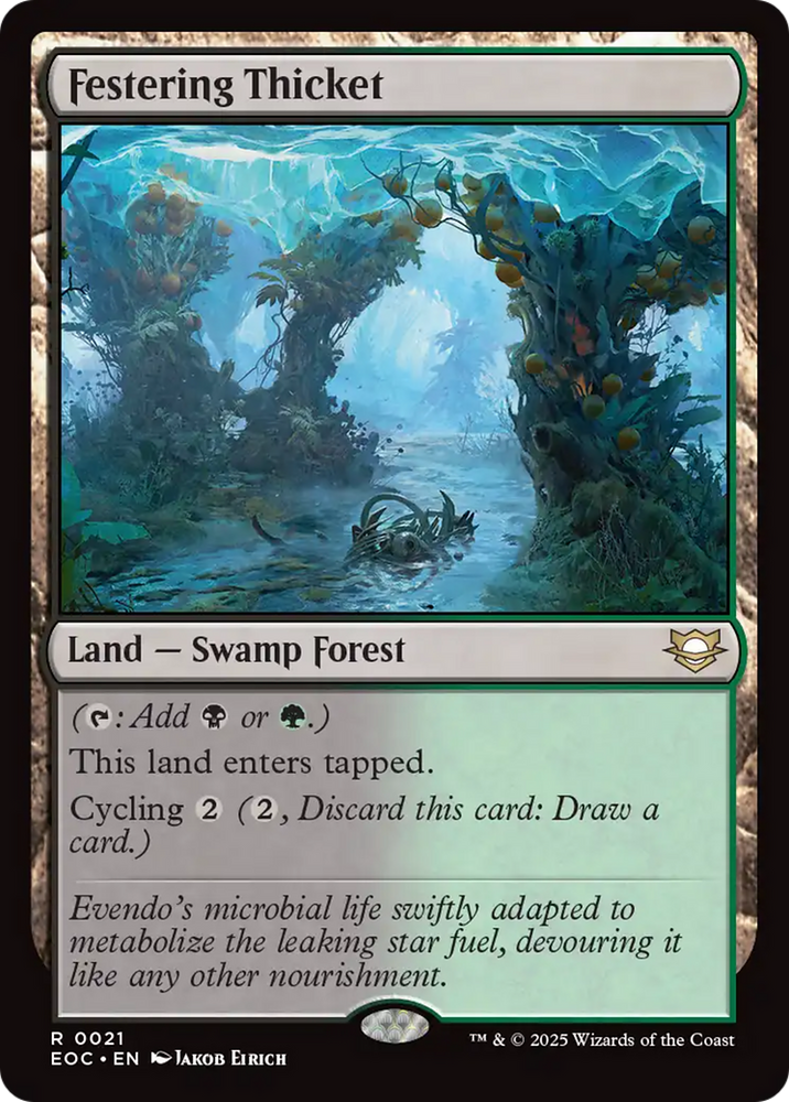 Festering Thicket [Edge of Eternities Commander] Magic: The Gathering