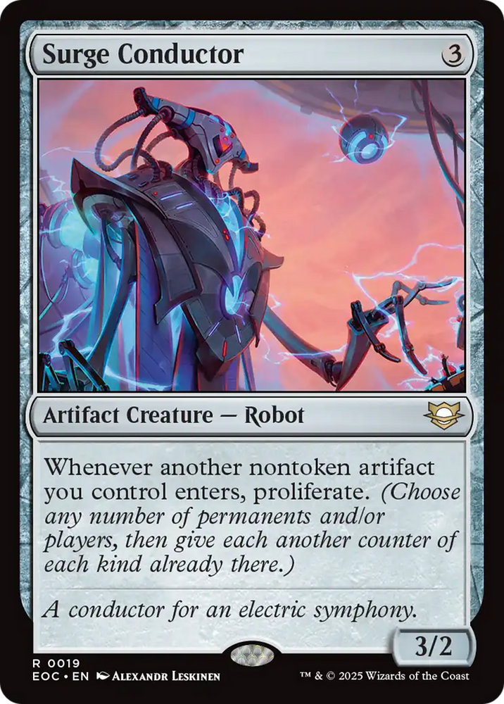 Surge Conductor [Edge of Eternities Commander] Magic: The Gathering