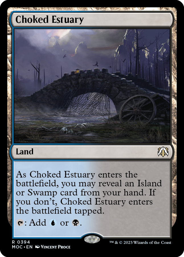 Choked Estuary [March of the Machine Commander] Magic: The Gathering